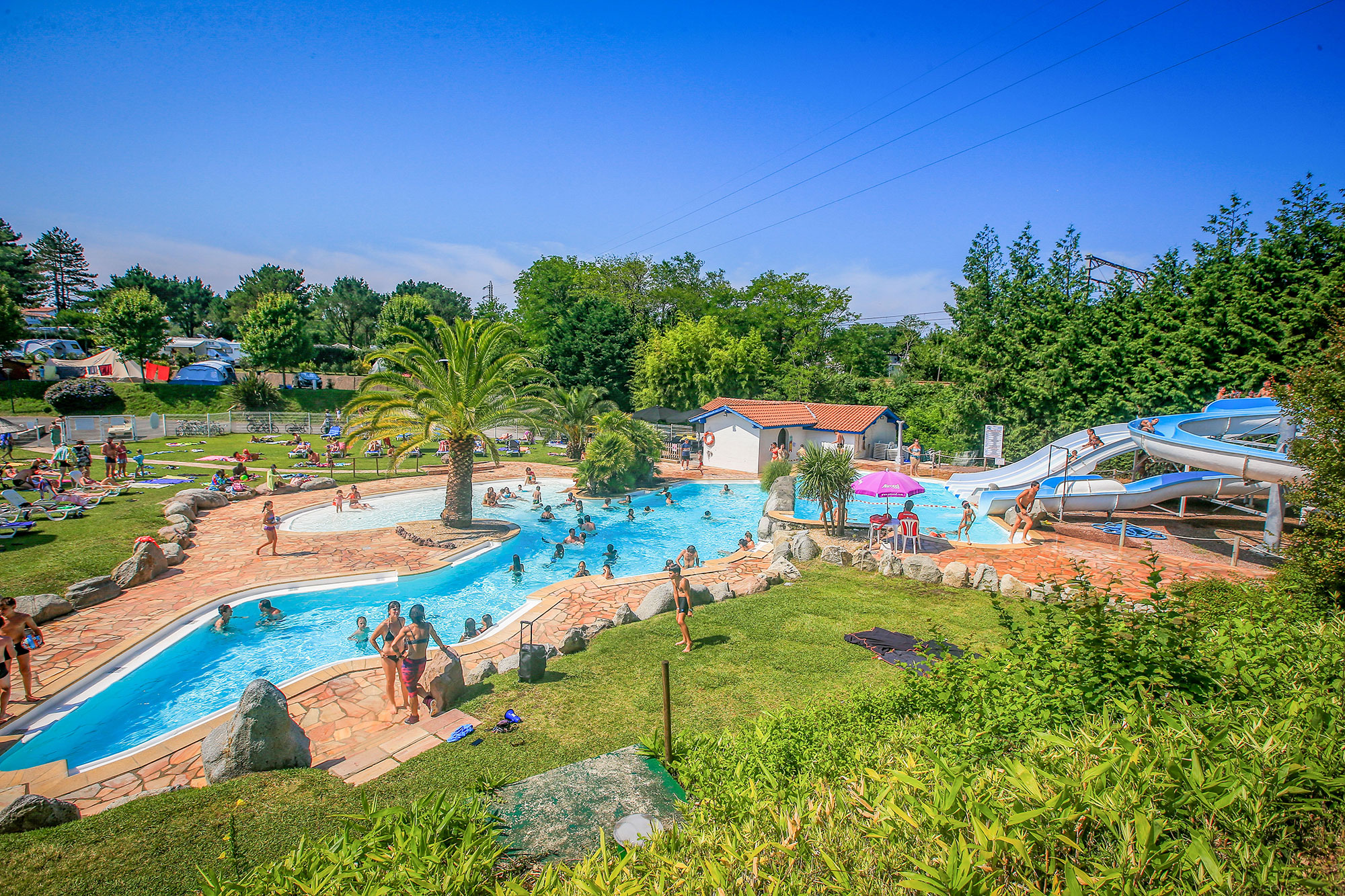 camping avec piscine saint jean de luz