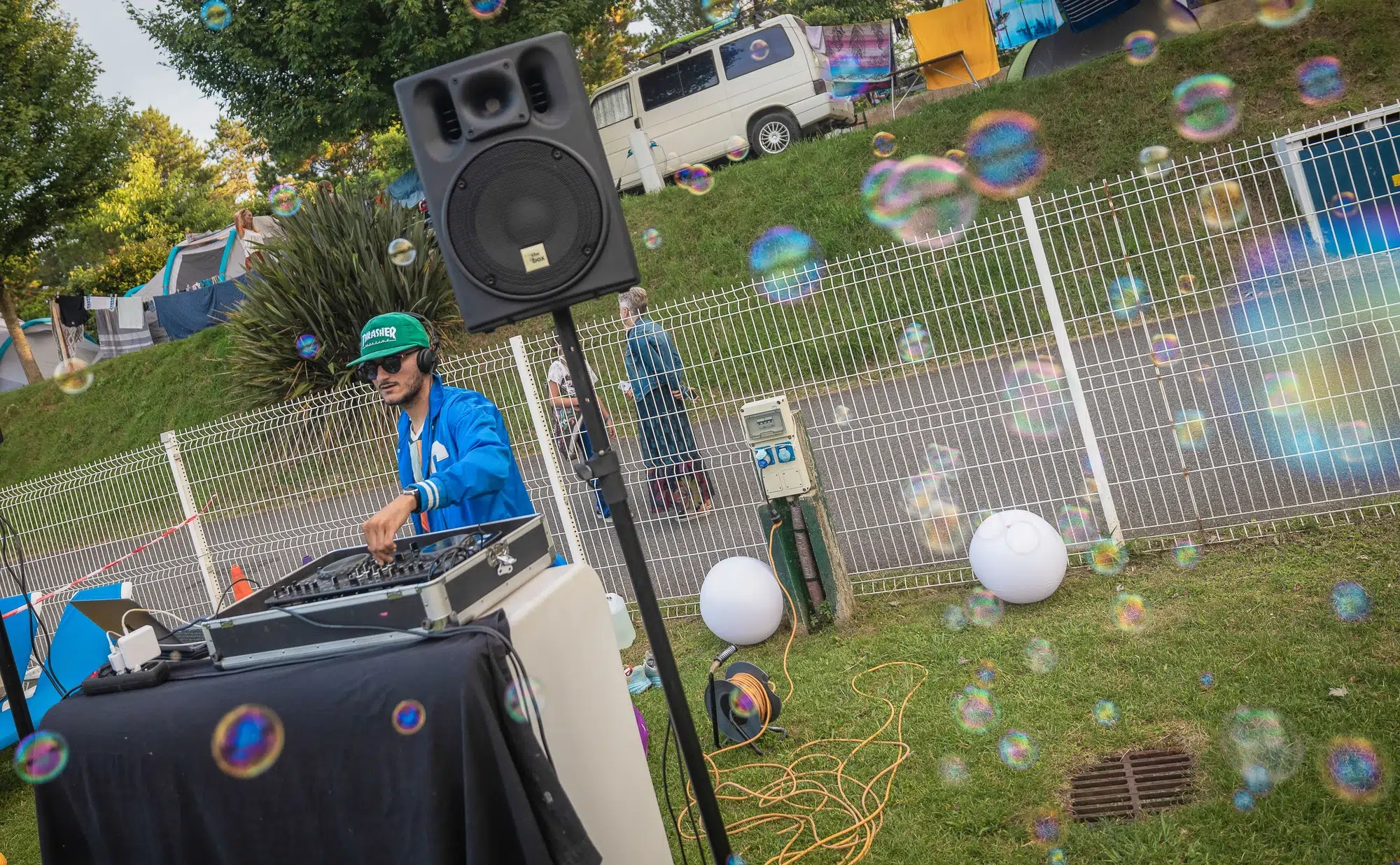 camping avec animations pays basque soirée Dj