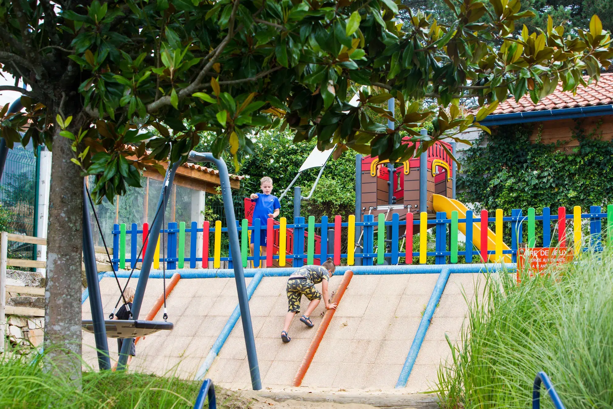 camping avec jeux enfant pays basque