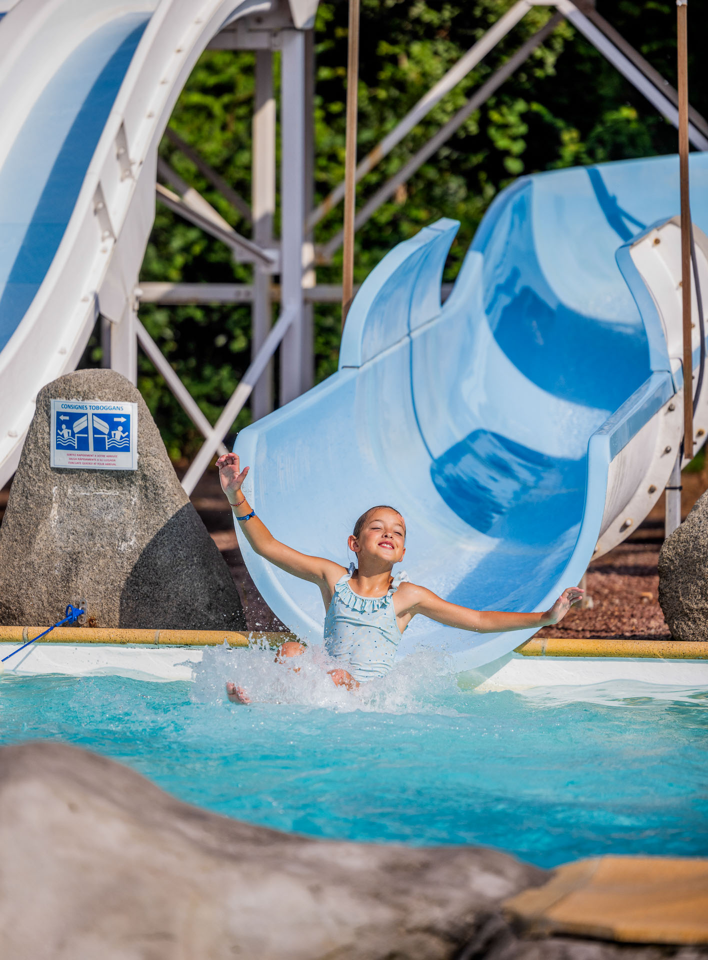camping pays basque avec espace aquatique
