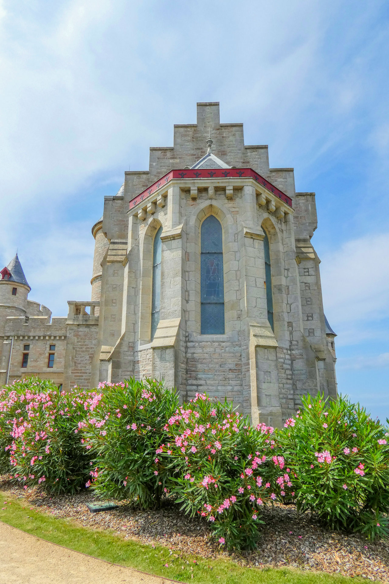 vue chateau abaddia